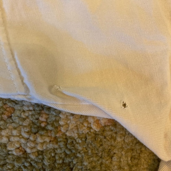 Kansas Jayhawks 1997 1,000 Points Club Hanes Size XL Color White-Flaws - Picture 5 of 8